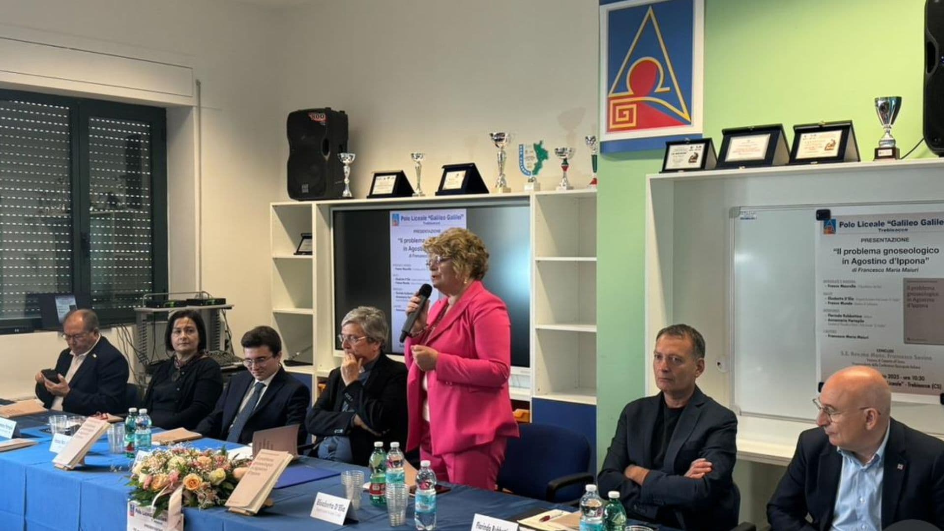 Al Polo Liceale di Trebisacce presentato il libro "Il problema gnoseologico in Agostino d’Ippona"