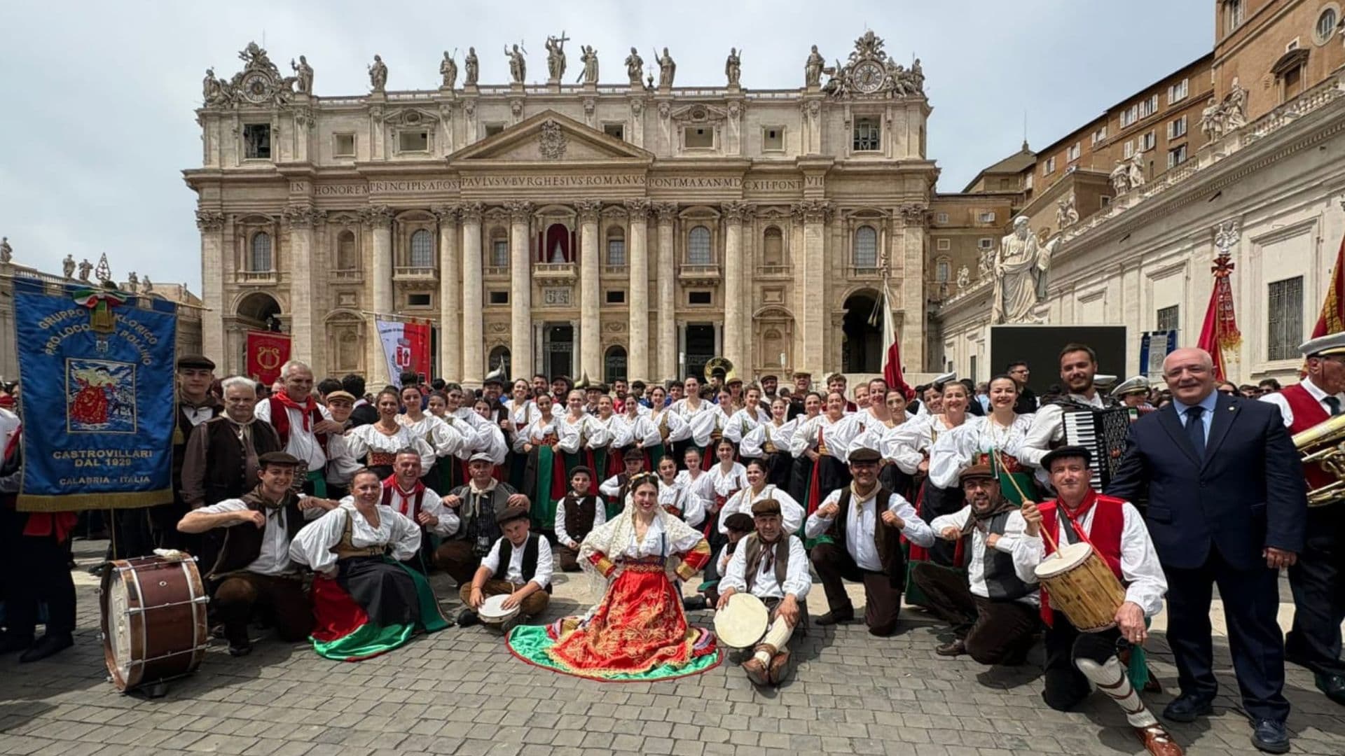 Il Gruppo Folklorico della Pro Loco di Castrovillari al "Giubileo delle Bande e dello Spettacolo Popolare"