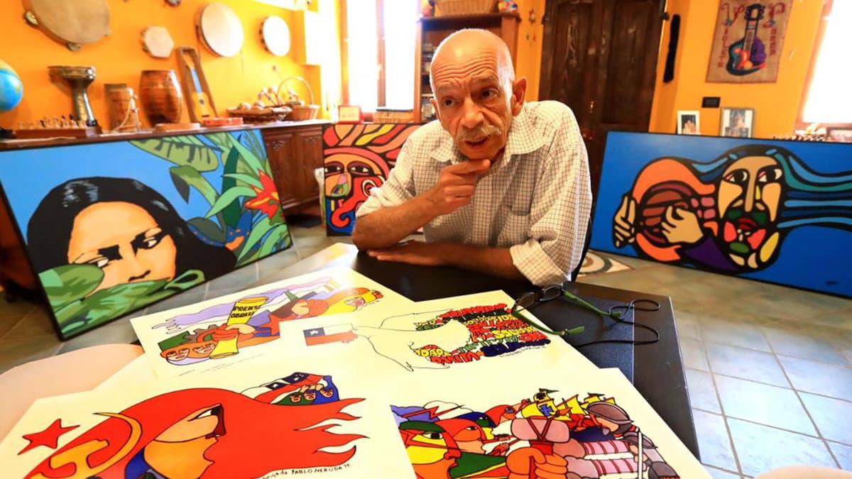 L'artista cileno Héctor "Mono" Carrasco realizzerà un murale per la "Cittadella dei ragazzi" di Co-Ro