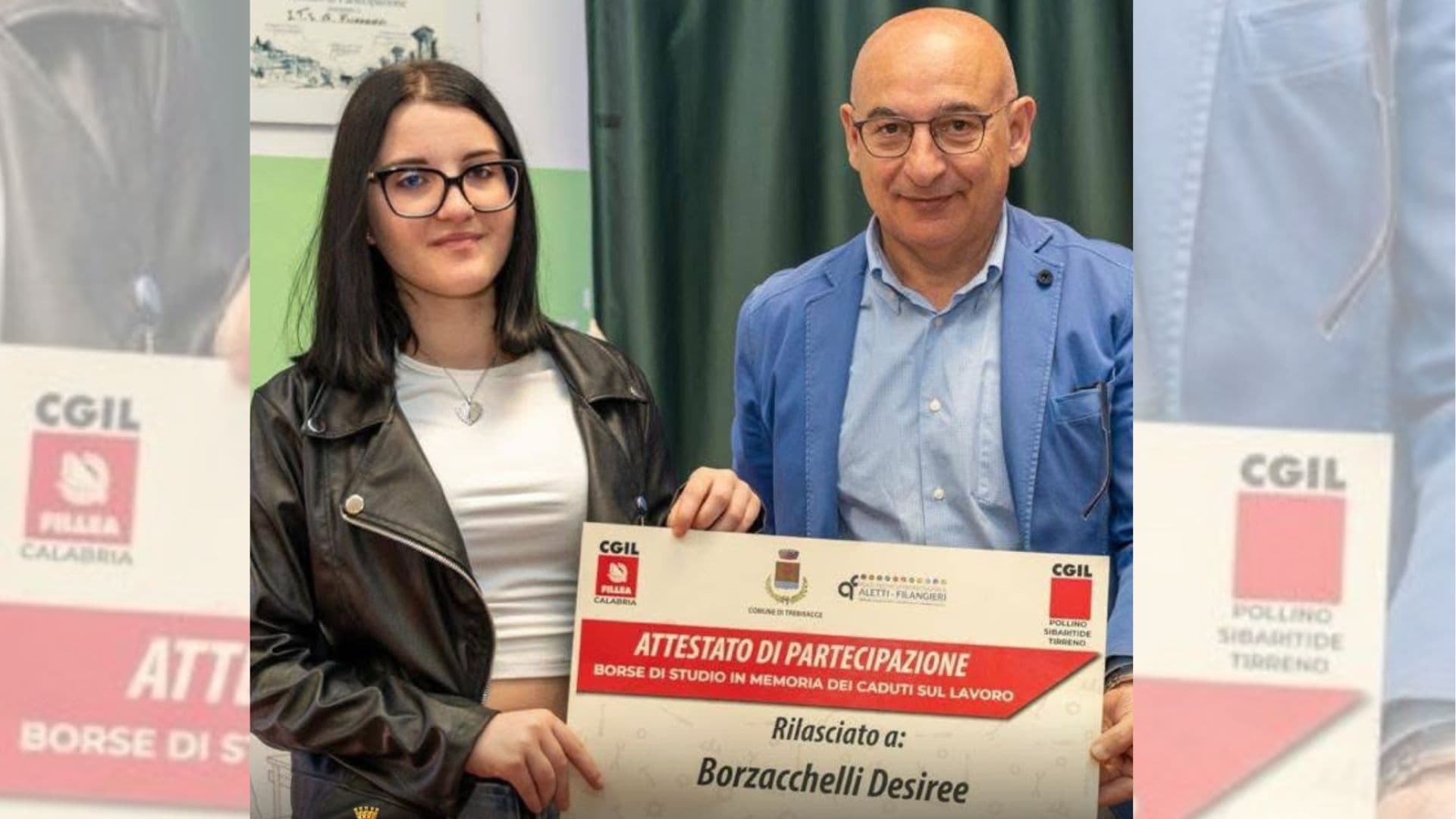 Memoria, diritti e futuro: a Trebisacce consegnate le borse di studio di Cgil