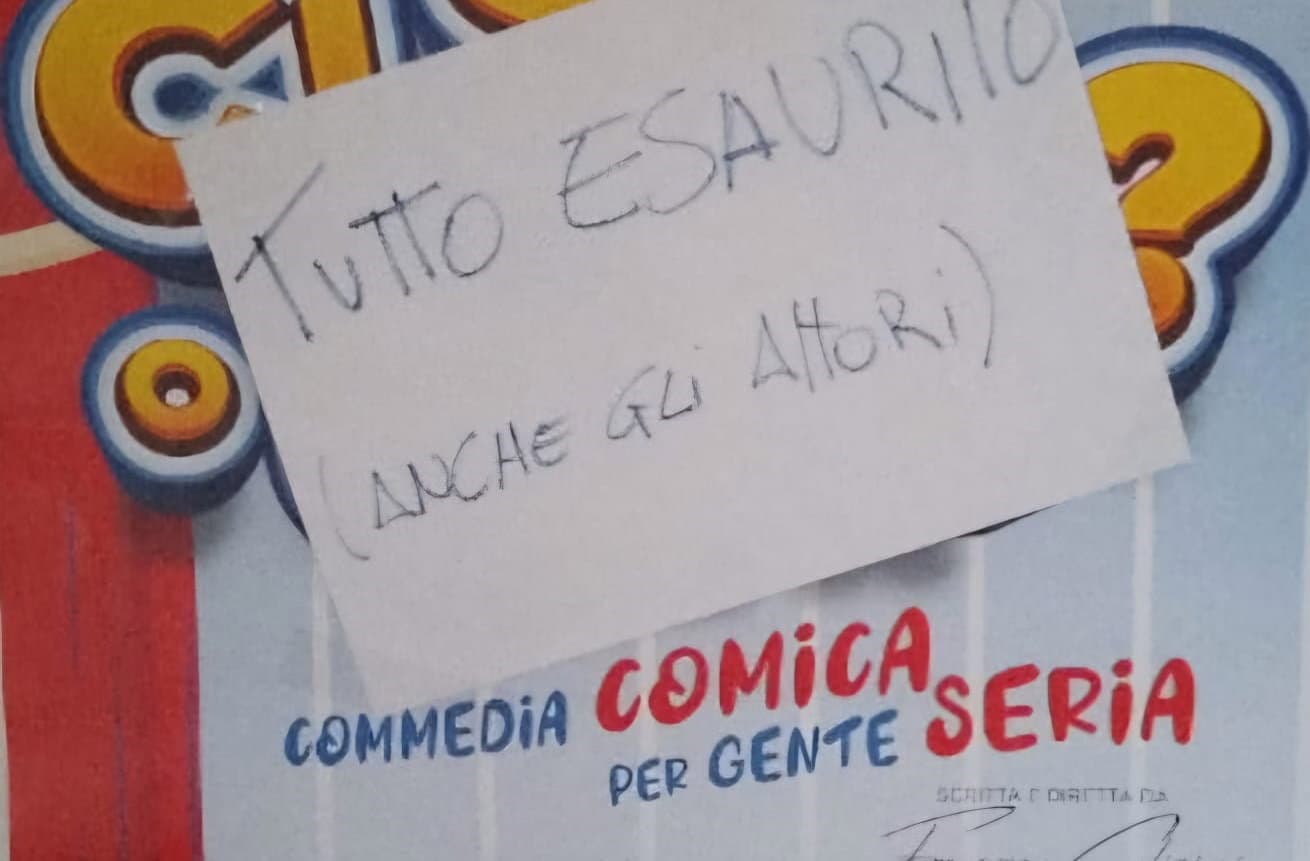 Tutto esaurito (anche gli attori) per “Ci sì o ci fa”