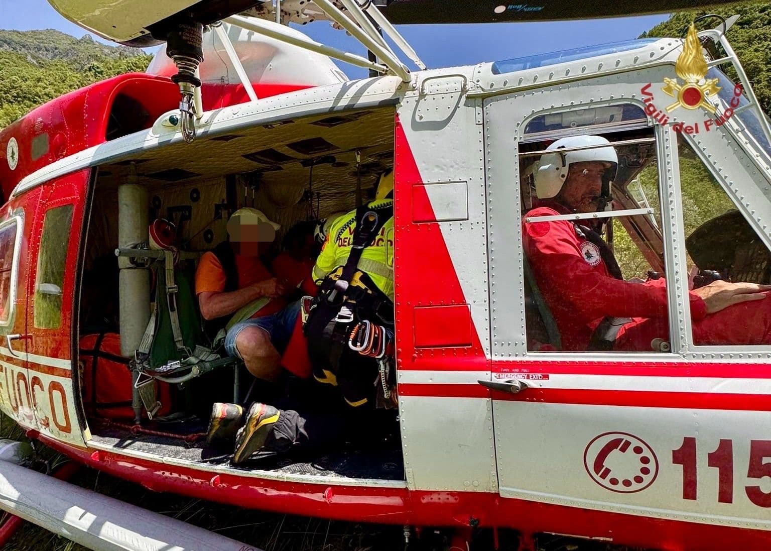 Escursionisti tedeschi dispersi sul Pollino, salvati dai Vigili del Fuoco
