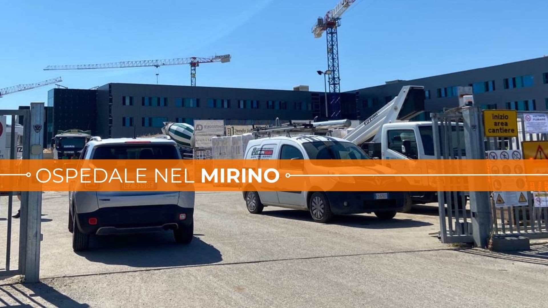 Ancora un incendio al Nuovo Ospedale, è il terzo in una settimana: «Siamo sotto attacco»