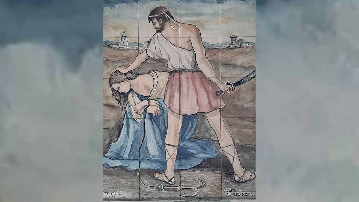 Omaggio a Santa Aurelia, domani sarà inaugurata una maiolica a Luzzi e Longobucco