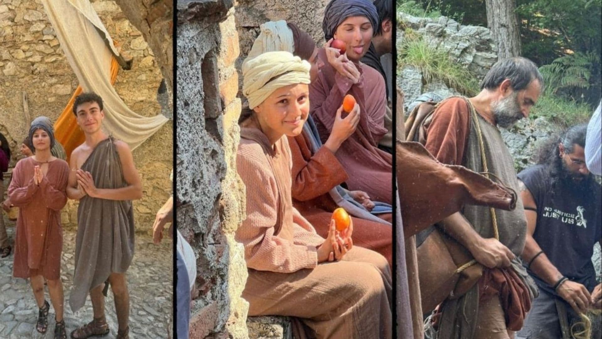Gli attori di Maros protagonisti dei film "Il Vangelo di Giuda" e "Io non ti lascio solo"
