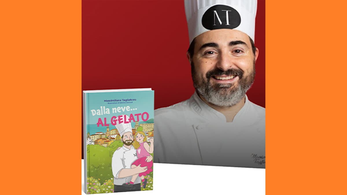 “Dalla neve… al gelato”, il nuovo libro per l’infanzia di Massimiliano Tagliaferro