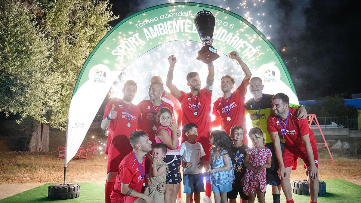 Il torneo di calcio aziendale di Ecoross regala grandi emozioni