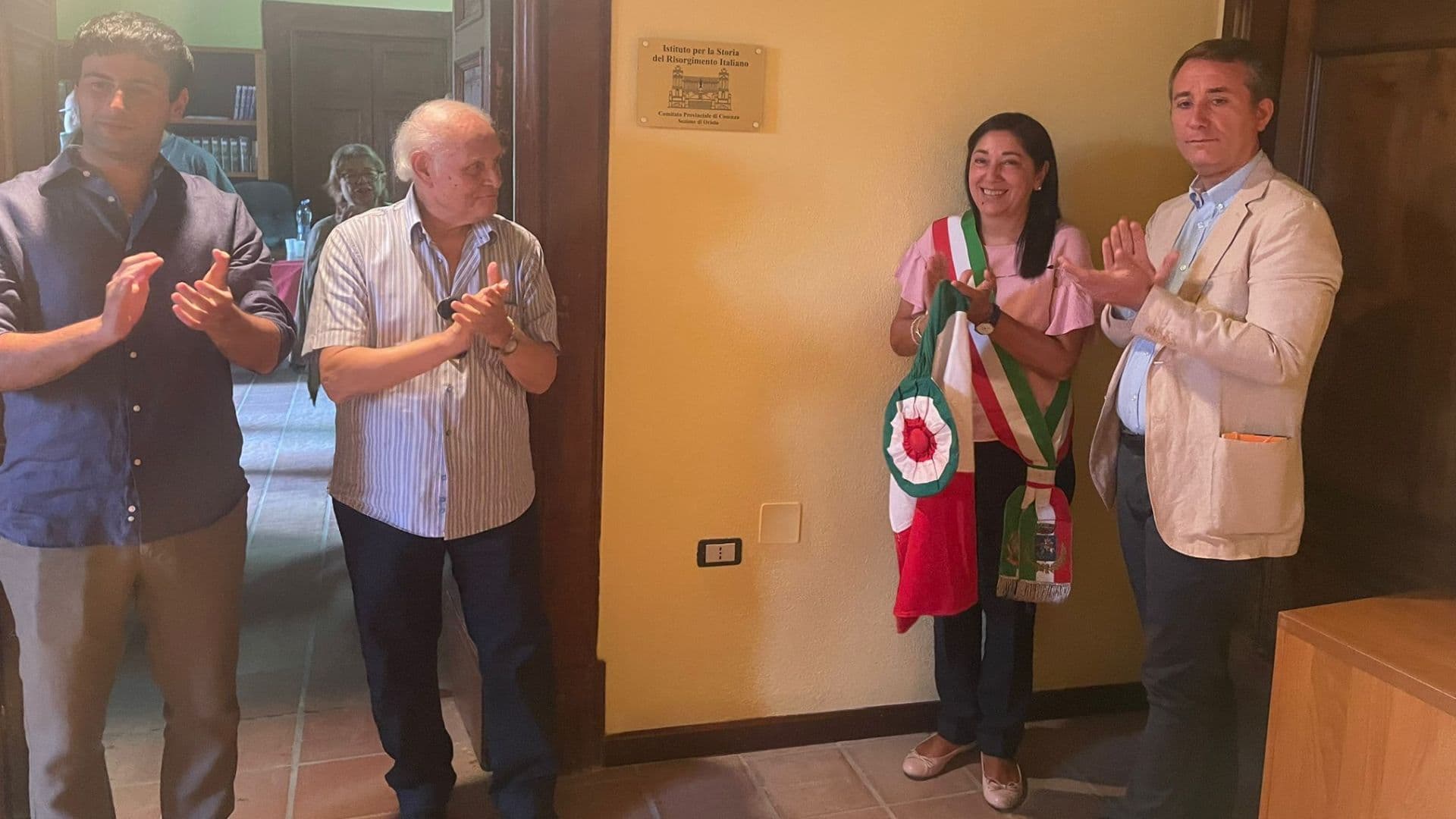 Inaugurata la sede territoriale di Oriolo dell'Istituto per la Storia del Risorgimento Italiano provinciale