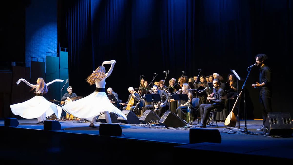 Danza Sufi e strumenti medievali approdano a Co-Ro nello spettacolo di Tadayon "Quando Rumi incontra San Francesco"