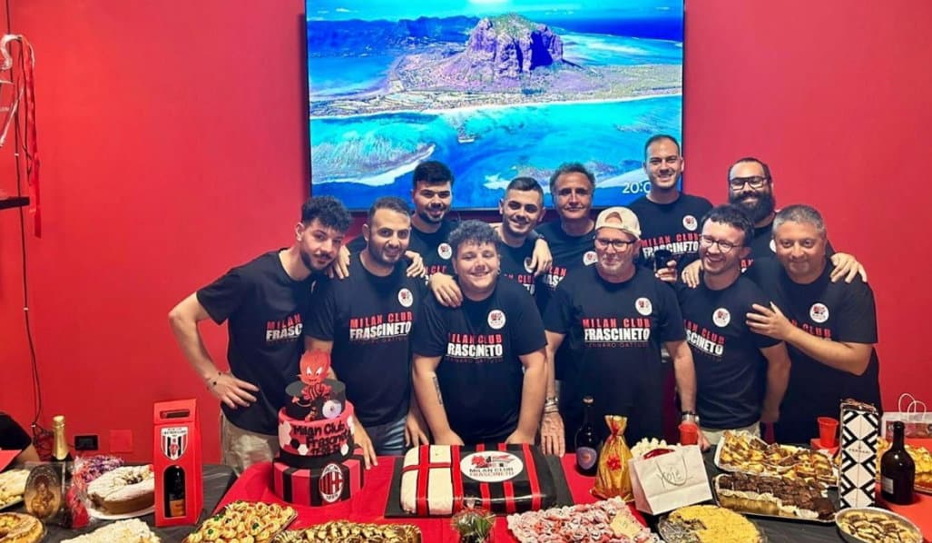 Frascineto: inaugurato il Milan Club “Gennaro Gattuso”