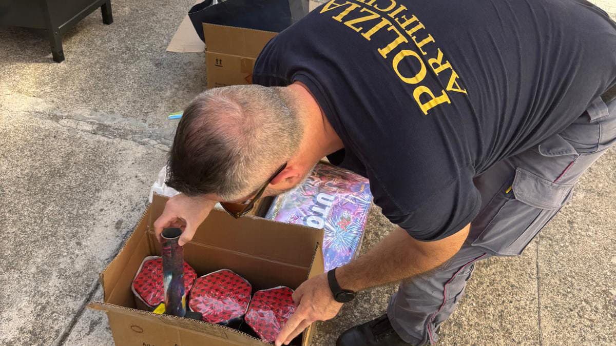 Nasconde un piccolo arsenale nei suoi garage: arrestato
