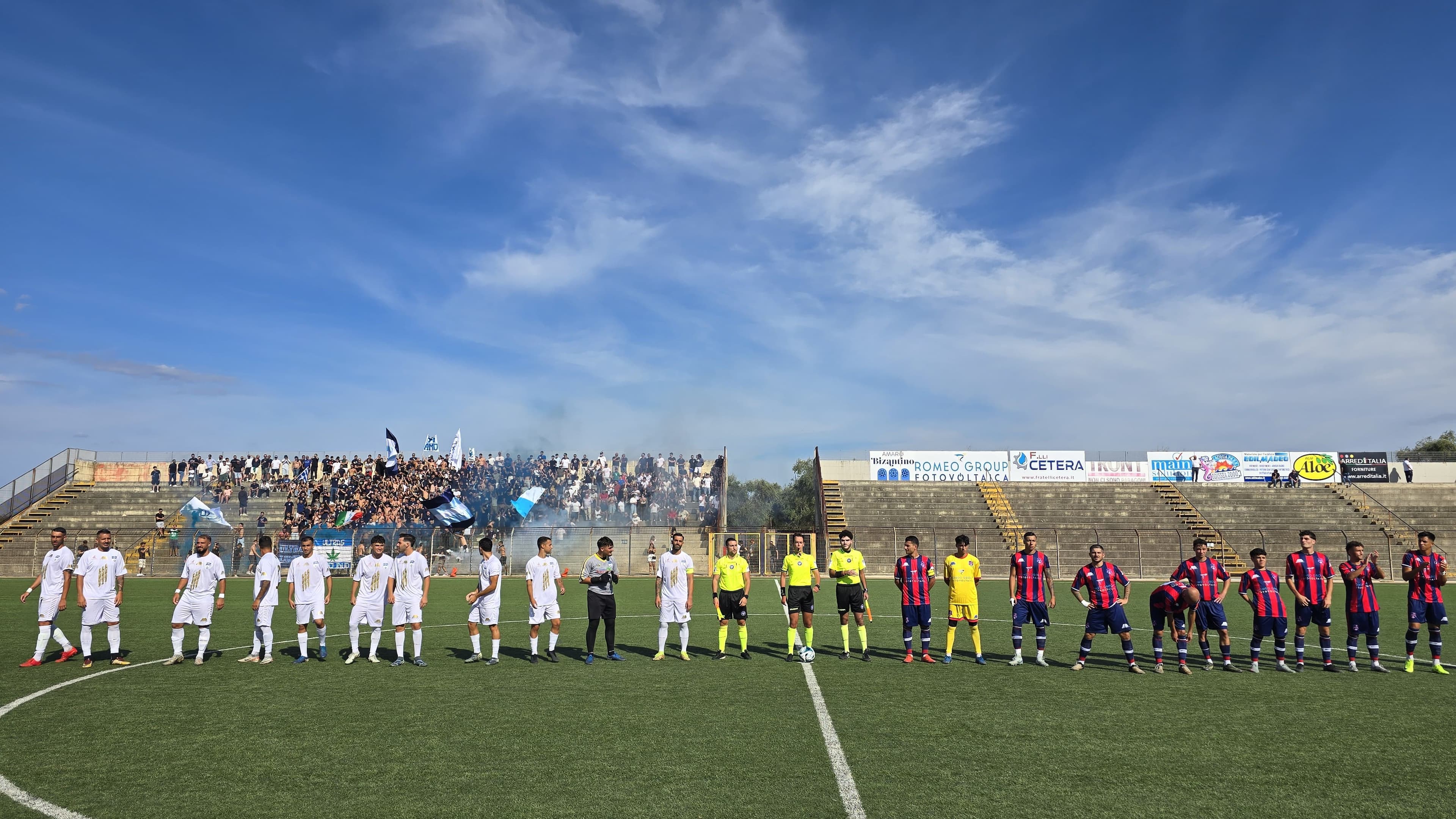 Rossanese–Corigliano, il derby va ai rossoblù: 4-1 al “Rizzo”