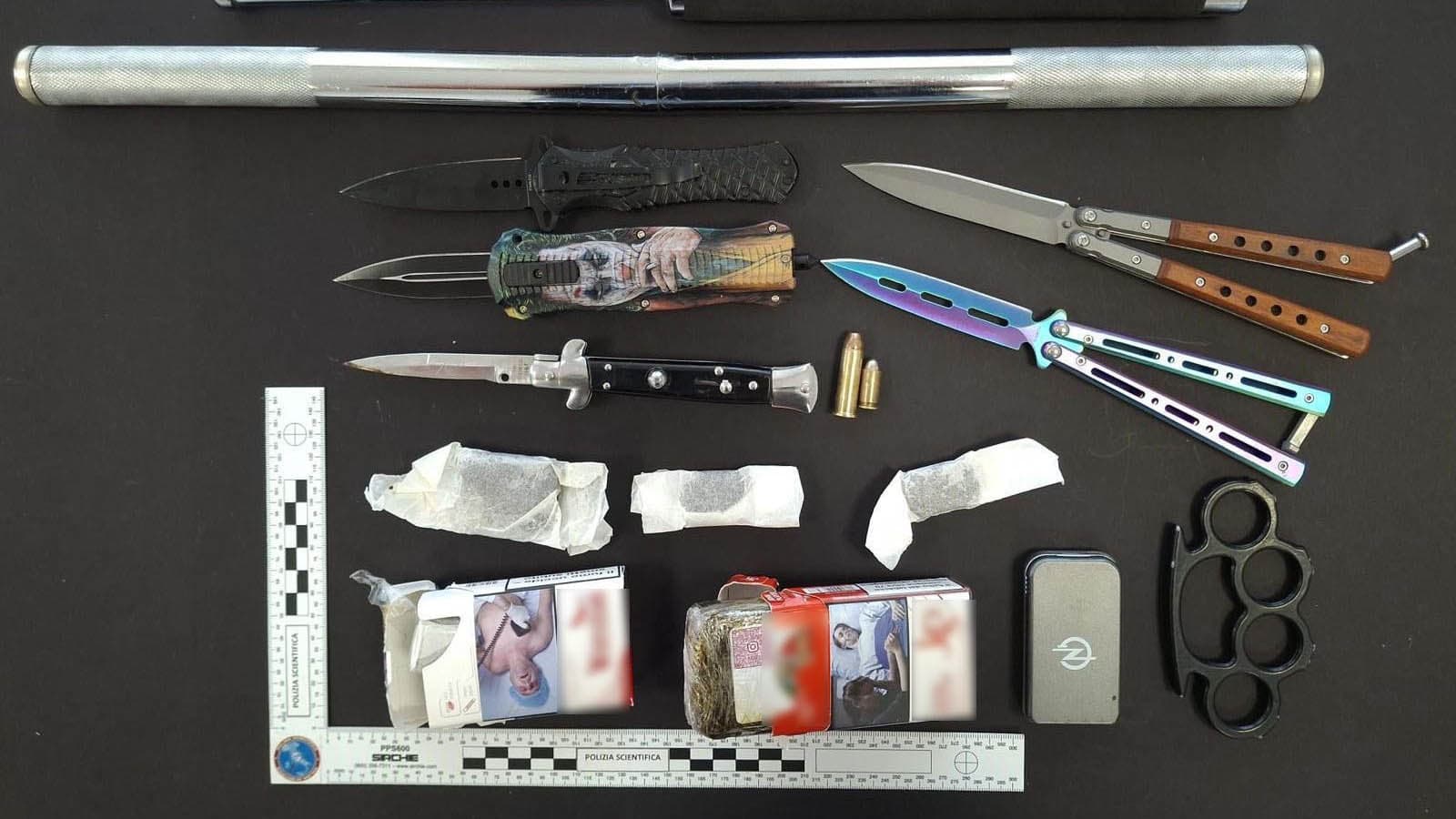 Castrovillari, blitz della Polizia: un uomo arrestato con droga e armi