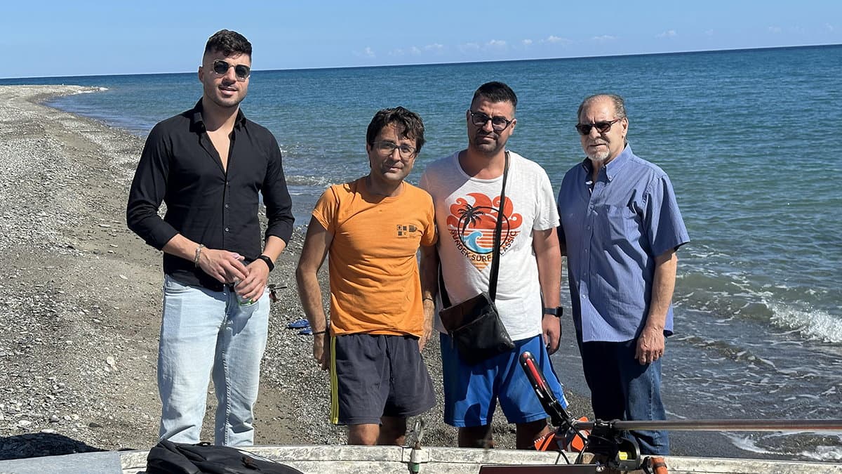 Contrasto all'erosione costiera a Calopezzati, concluso il monitoraggio del fondale marino