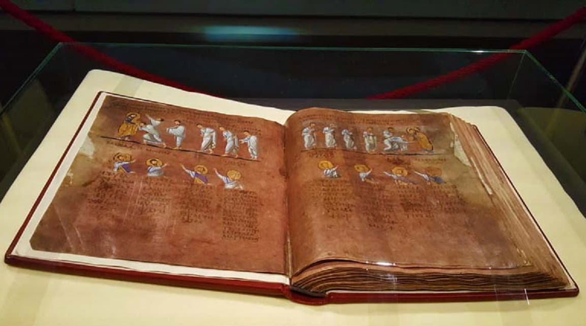 Nasce il francobollo dedicato al Codex Purpureus Rossanensis