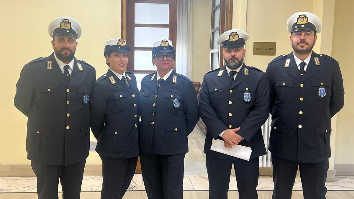 Sicurezza urbana, 5 nuovi agenti per Cassano: rafforzato il presidio sul territorio