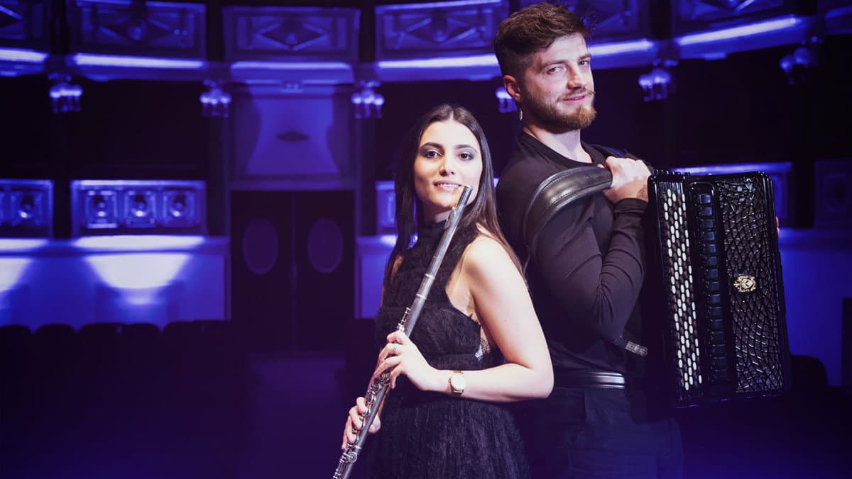 La Città della Musica, appuntamento a Co-Ro con il Duo Eos flauto e fisarmonica