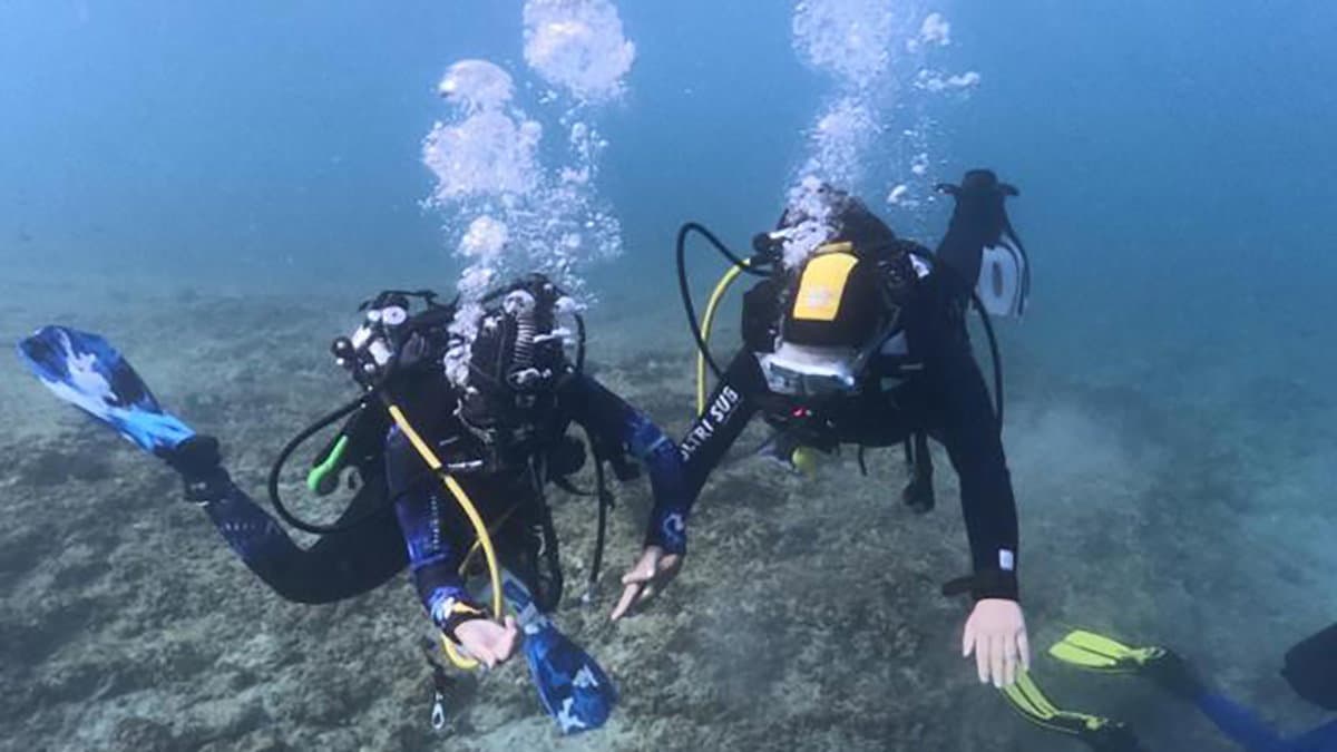 Immersioni per ipovedenti, nuova opportunità alla Secca di Amendolara