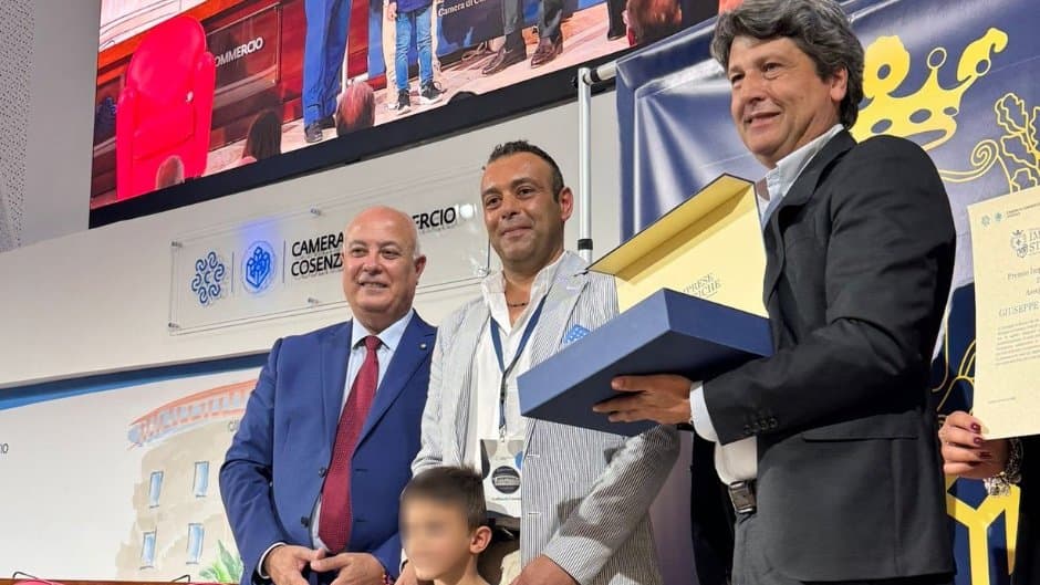 Officina Meccanica Golluscio tra le imprese storiche premiate dalla Camera di Commercio di Cosenza