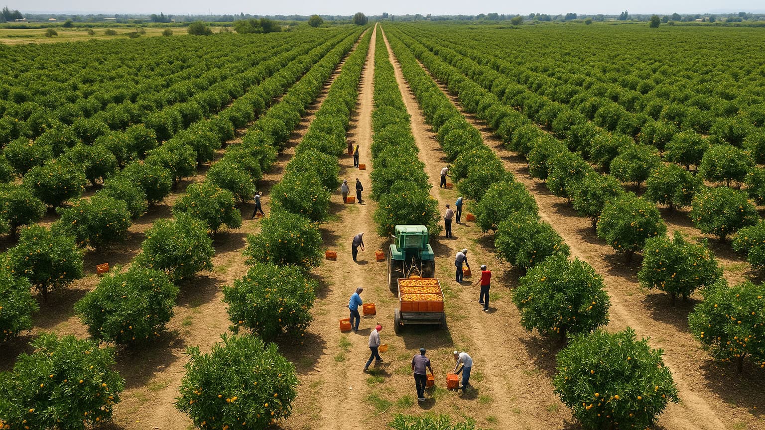 Sibaritide-Pollino, qui l’agricoltura vale più del turismo: ecco i dati ISTAT