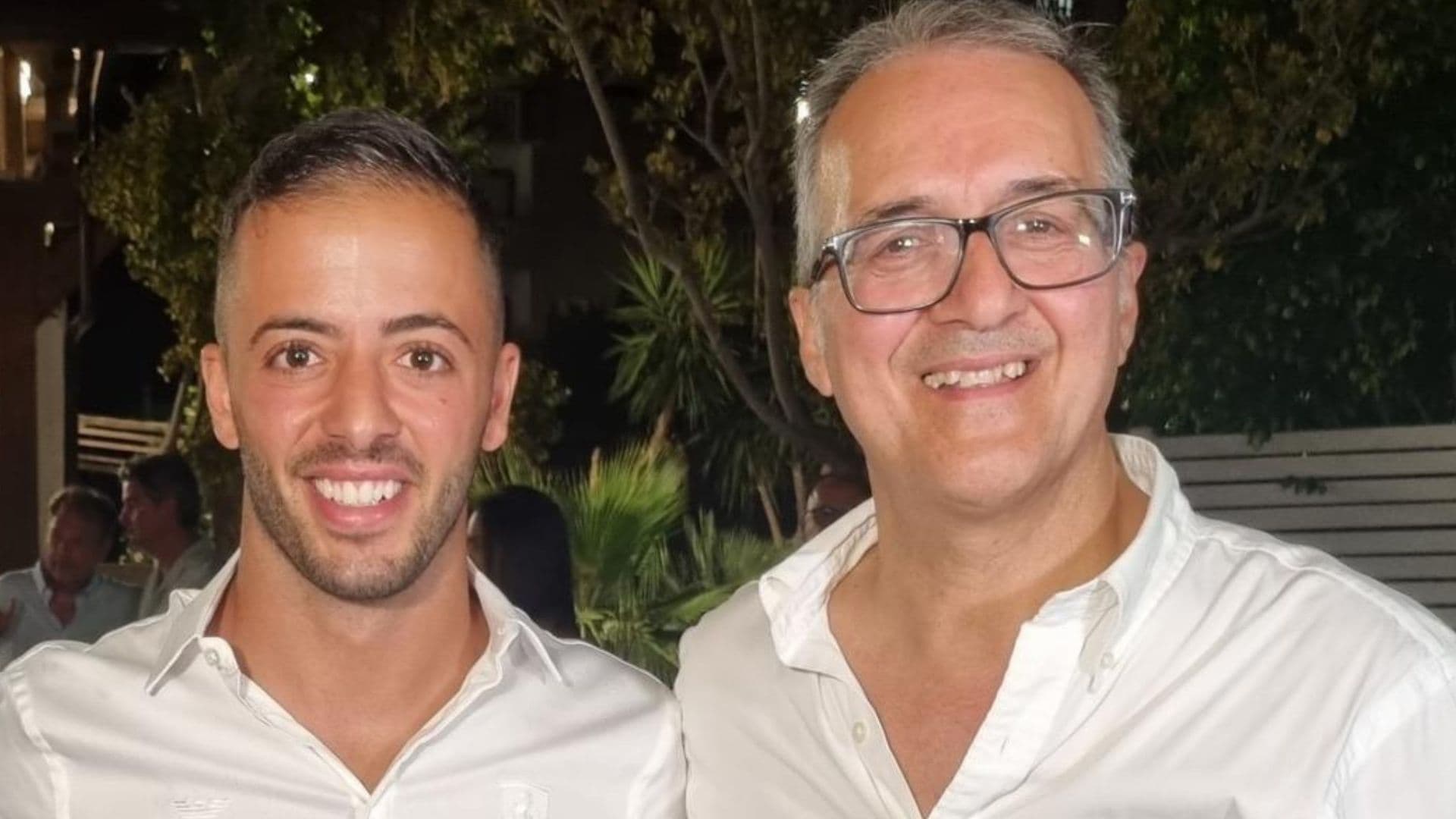 Cariati si congratula col suo campione Antonio Fuoco per il debutto in Formula 1