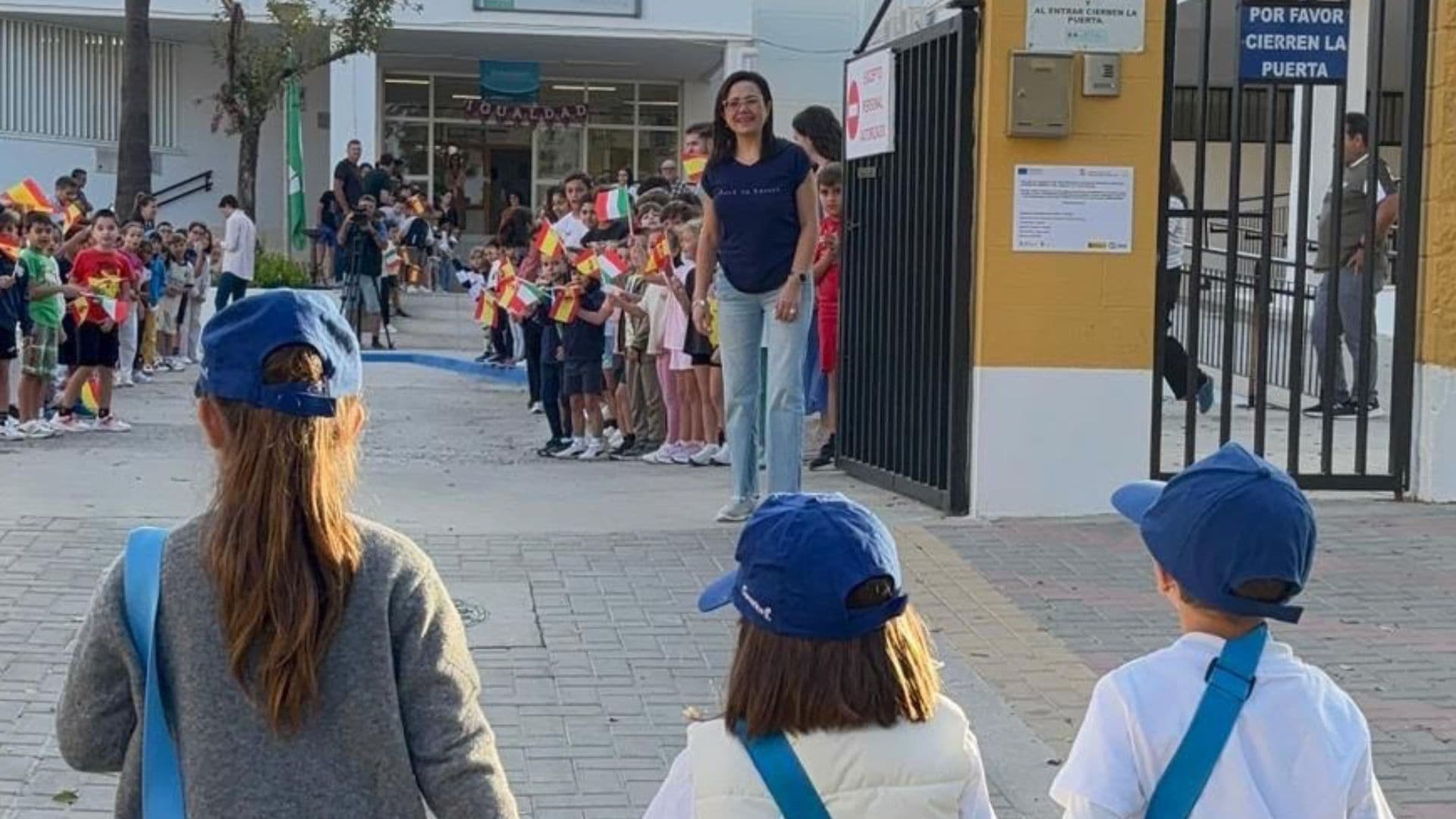 I bambini della scuola dell’infanzia “Montessori” dell'Erodoto in Erasmus a Lebrija