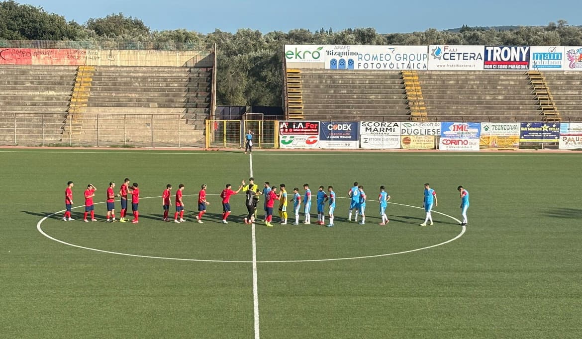 Corigliano-Rossano, ancora niente vittoria: l’Academy Montalto passa allo “Stefano Rizzo”