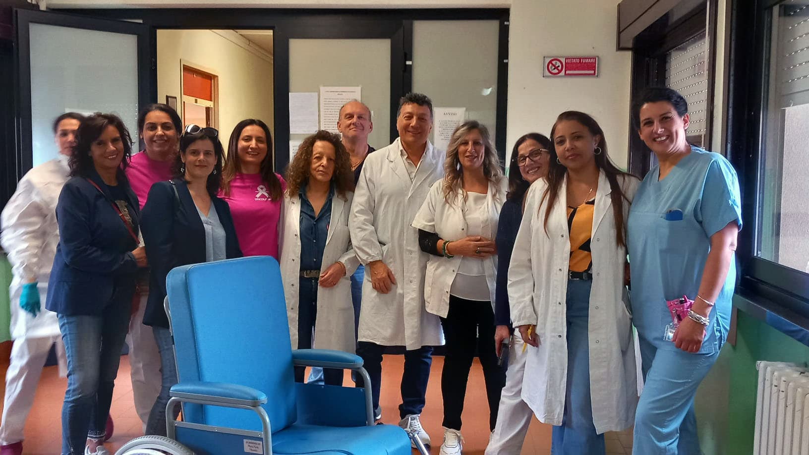 Una sedia a rotelle donata in memoria di Maria Paola Nicastro
