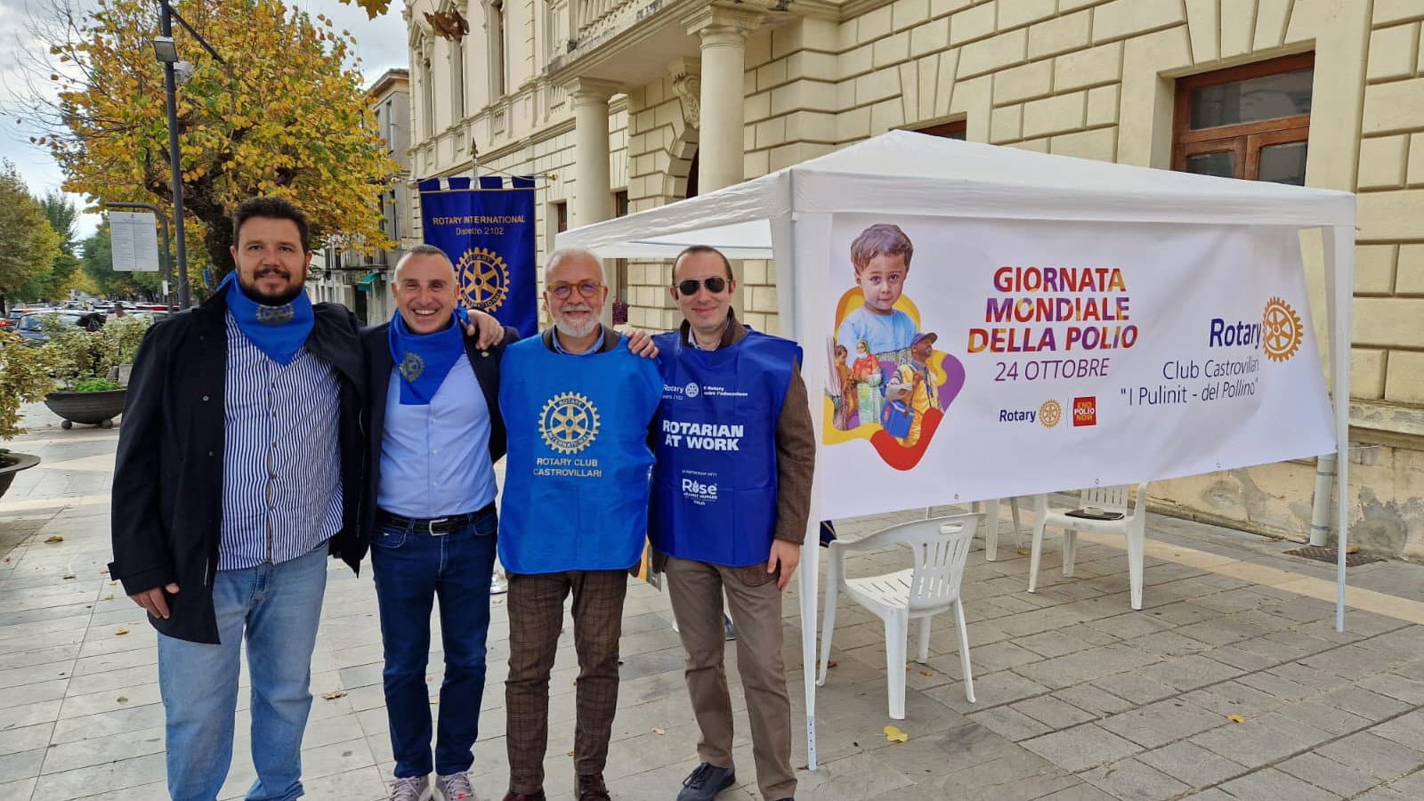 Il Rotary Club di Castrovillari "I Pulinit- del Pollino" impegnato nel progetto "End Polio now"