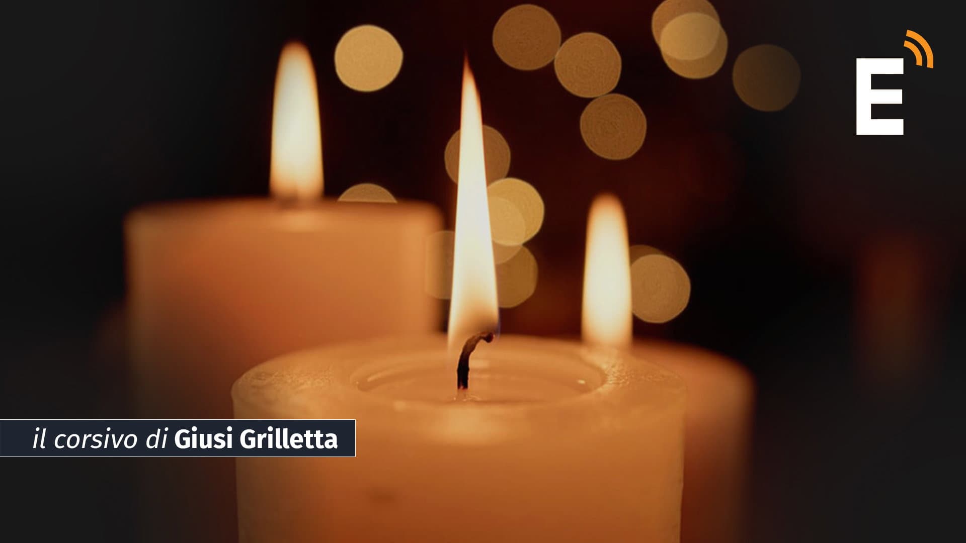 Un giorno per ricordare chi non c'è più. Ci sarà tempo per le luci di Natale