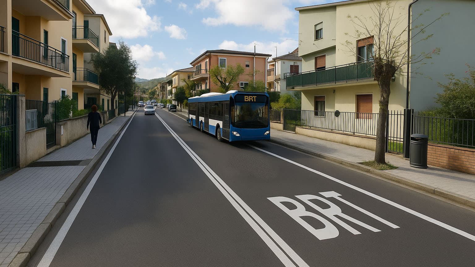 Stop code e congestionamenti su Viale Isabella De Rosis: ecco l'obiettivo del BRT Rossano