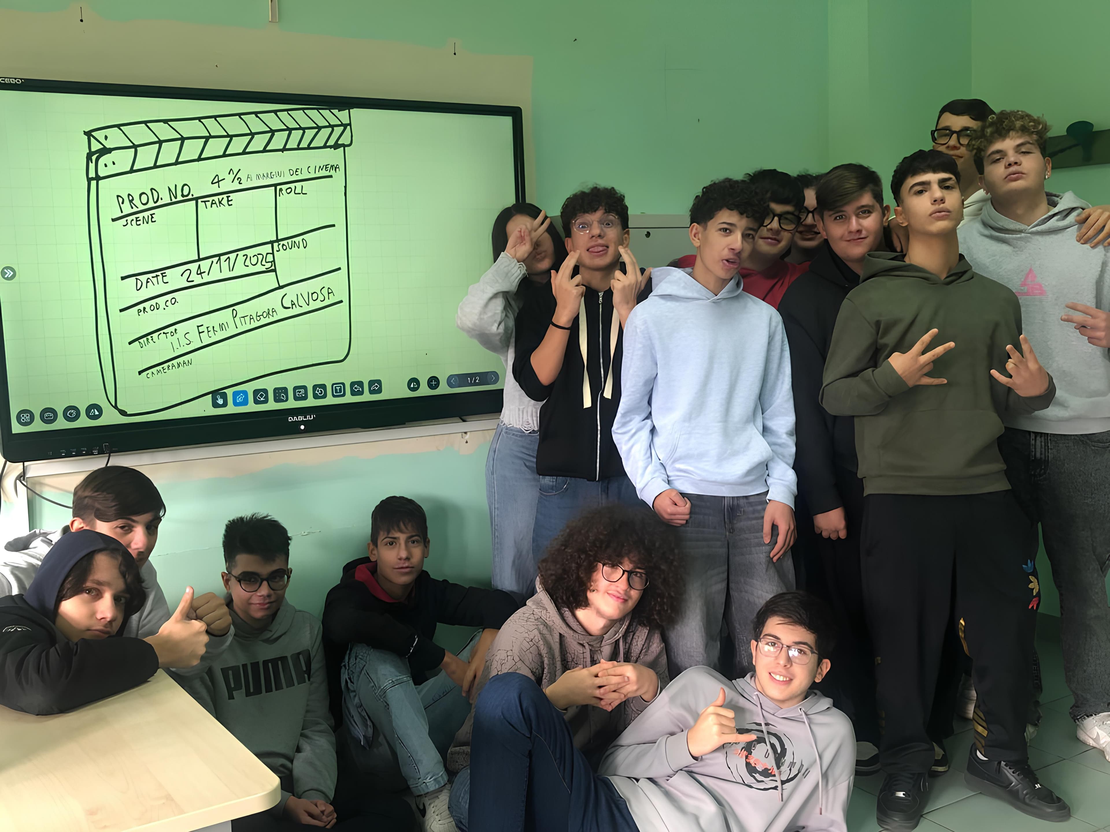 Il “Fermi-Pitagora-Calvosa” prima scuola calabrese nei progetti sul cinema e gli audiovisivi finanziati dal MIM