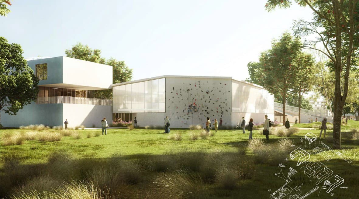 Ad Insiti il Parco dello Sport: il cuore del nuovo masterplane di Alfonso Femia