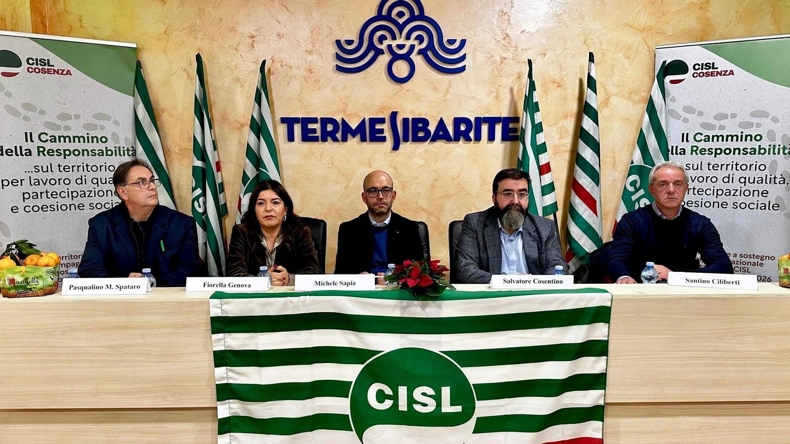 Cisl conclude a Cassano Jonio "Il Cammino della Responsabilità"