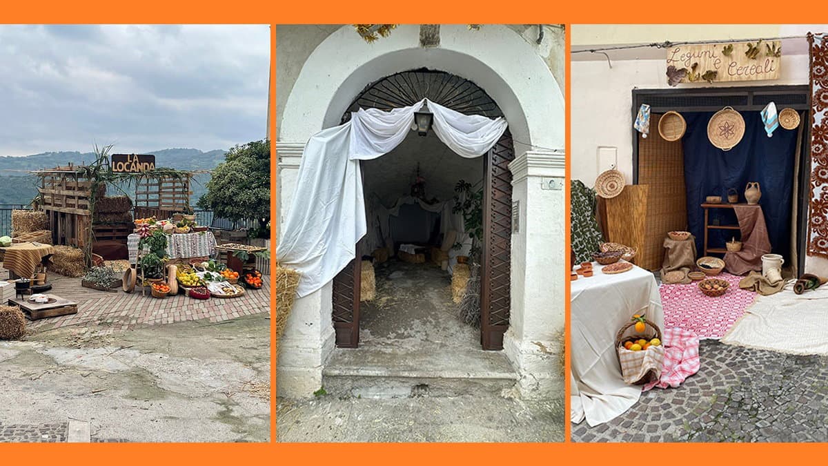 Crosia, pronto l'allestimento che accoglierà il Presepe Vivente