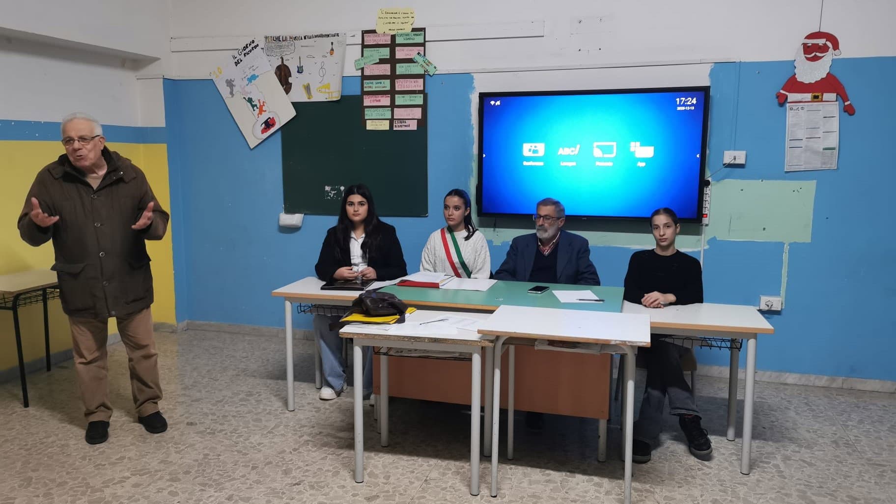 Il Consiglio Comunale dei Ragazzi incontra il vicesindaco Pistoia