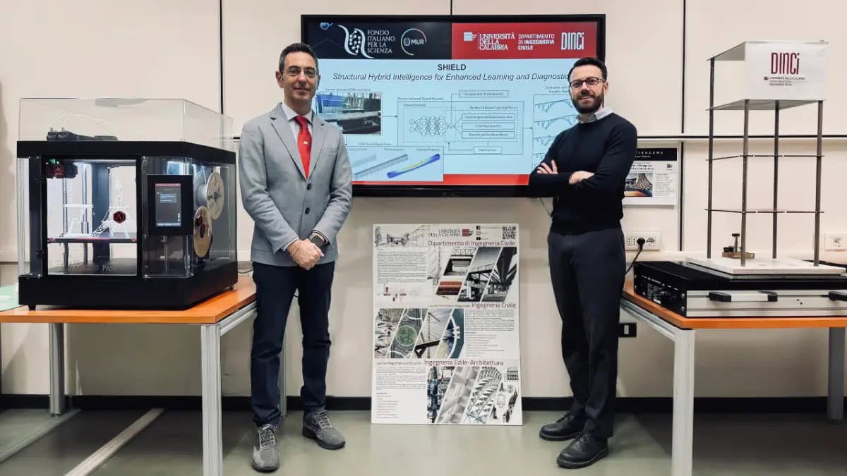 Sicurezza delle infrastrutture, l’AI premia Unical: ricercatore vince il Fondo Italiano per la Scienza