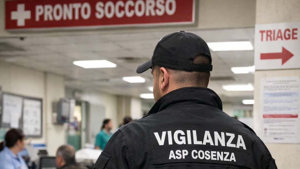 Vigilanza armata all’ASP di Cosenza: turni massacranti, trasferte punitive e diritti calpestati