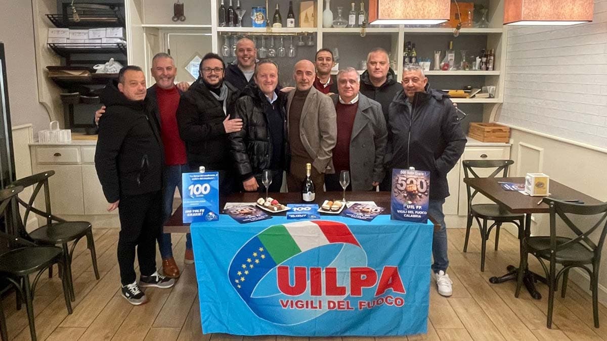 UILPA Vigili del Fuoco Calabria, Crugliano riconfermato segretario regionale