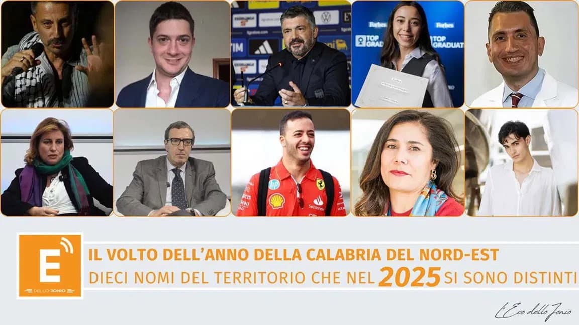 Ancora un giorno per votare il Volto dell'Anno 2025 della Calabria del nord-est