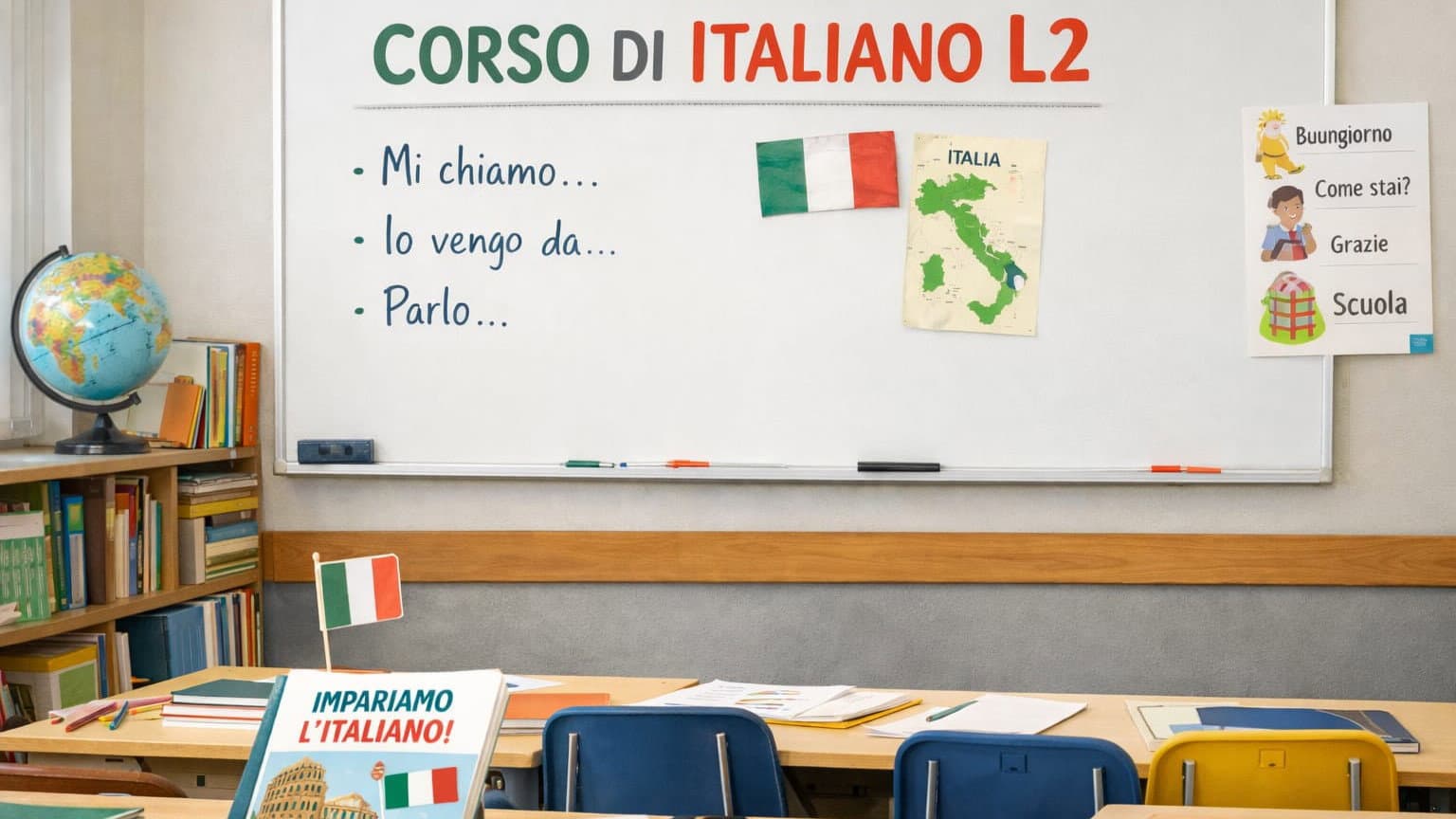 Aperte le iscrizioni ai corsi di Italiano L2 all’IIS "Palma Green Falcone Borsellino"