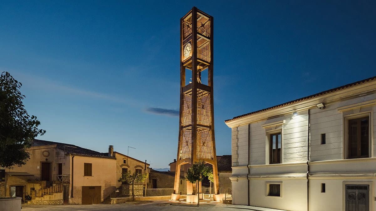 La Torre Campanaria di Vaccarizzo diventa modello europeo di progettazione