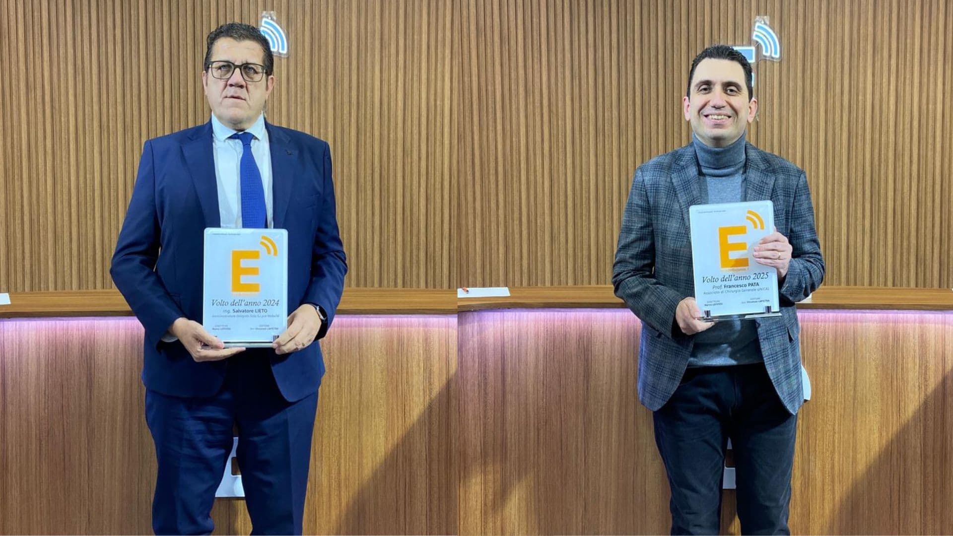 I Volti dell’Anno Eco dello Jonio: consegnati i premi a Salvatore Lieto e Francesco Pata