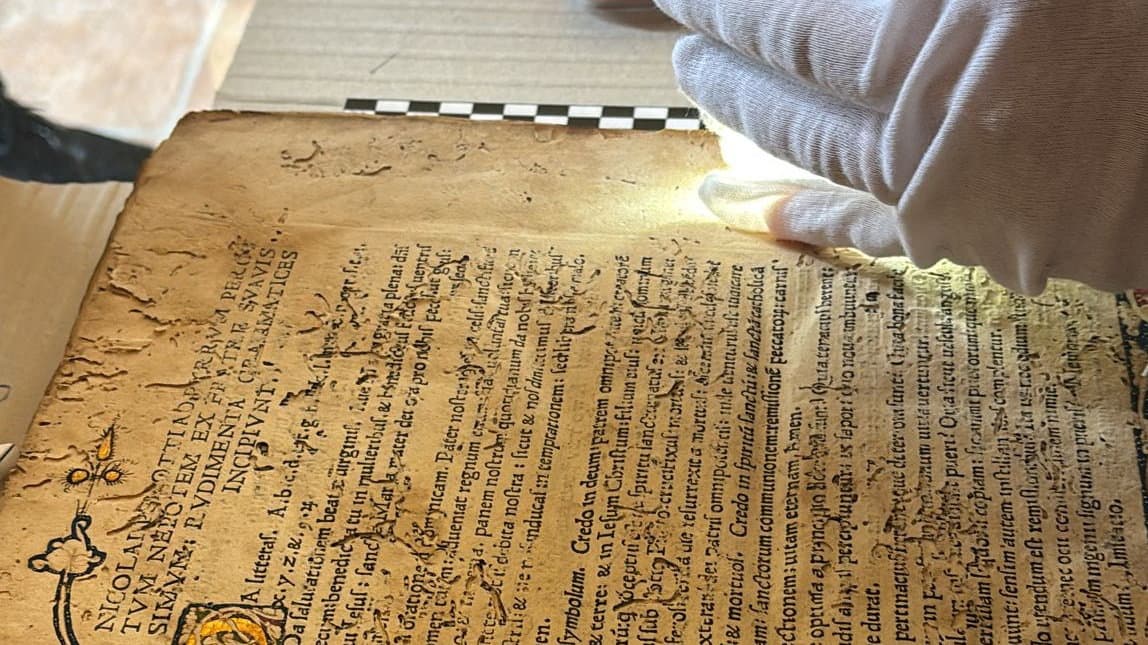 Corigliano-Rossano, emerge un incunabolo del 1473 negli archivi del Castello: valore storico nazionale