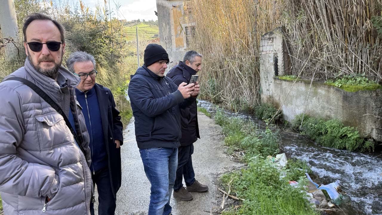 Fiume Eiano, sopralluogo tecnico per la pulizia dell’alveo: interventi al via nei prossimi giorni