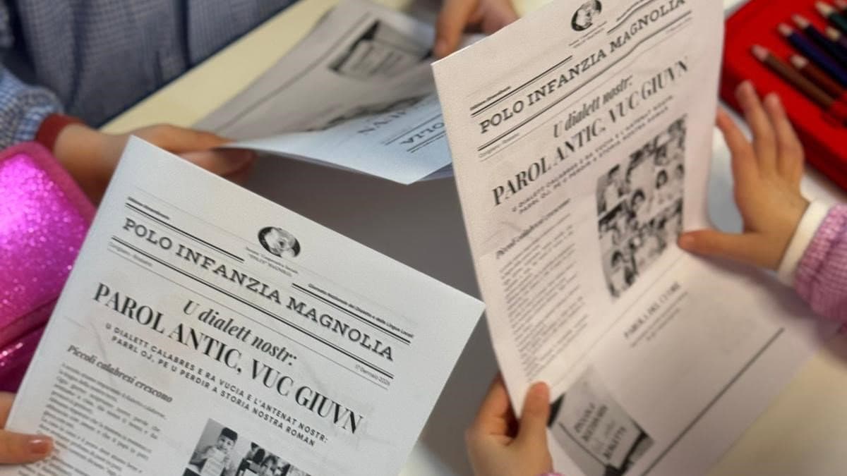 Al Polo Infanzia Magnolia il dialetto entra a scuola con un laboratorio educativo per i bambini