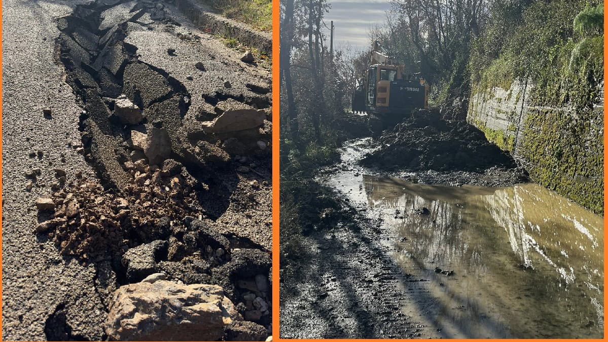 Maltempo, allagamenti e smottamenti a Saracena: primi danni stimati in 350 mila euro