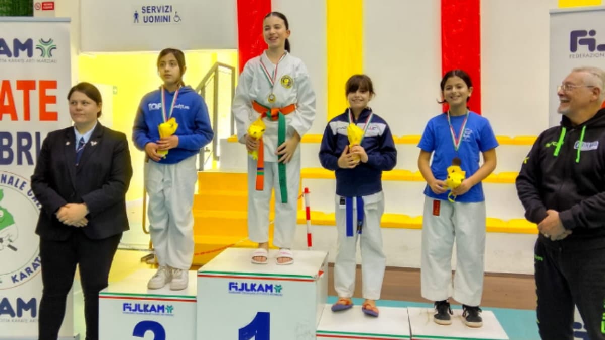Karate Vincent, Giada Molli conquista il bronzo al Gran Prix Under 12