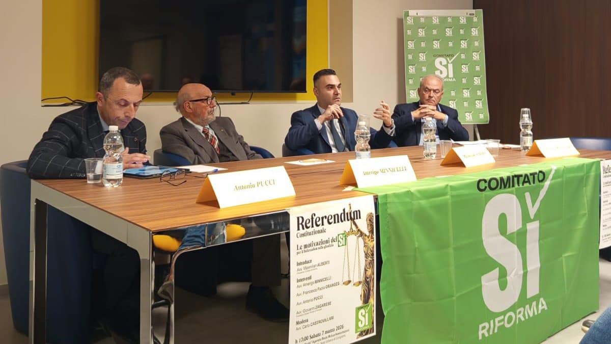 Separazione delle carriere, confronto pubblico del Comitato “Sì Riforma”: partecipazione e dibattito tra giuristi