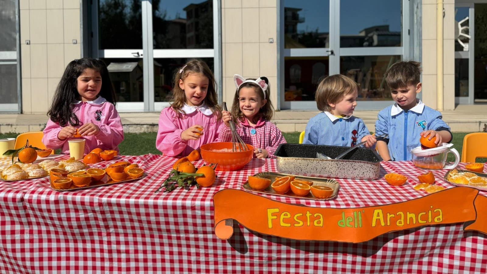 Al Polo Infanzia Magnolia la Giornata dell’Arancia: così nasce l’educazione al cibo naturale